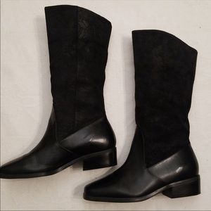 Markon leather boots.